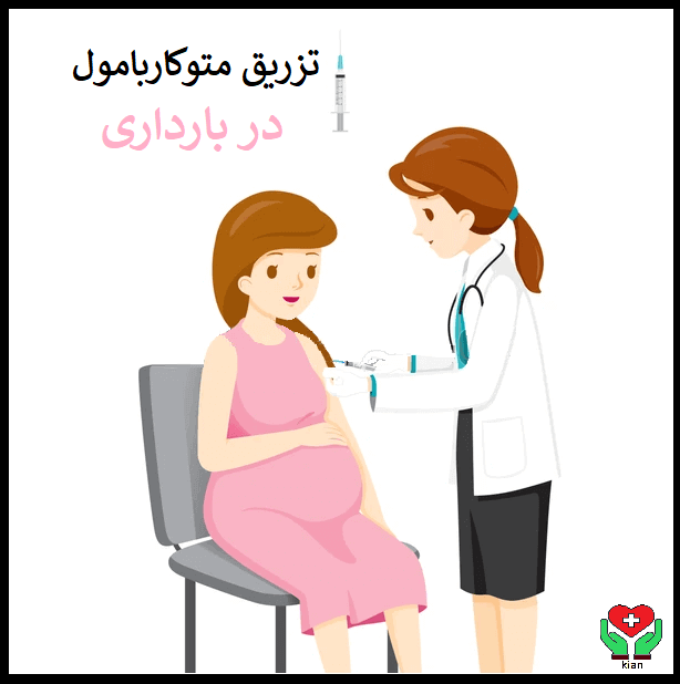 تزریق آمپول متوکاربامول در دوران بارداری به زنان باردار _ زدن امپول متوکاربامول به بانوان حامله در حاملگی در منزل